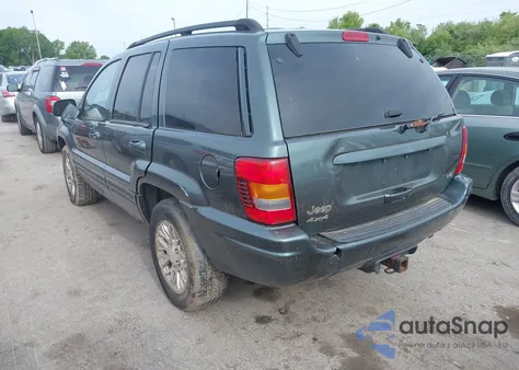 2002 Jeep Grand Cherokee Limited из США, поврежденный, VIN 1J8GW58N32C294112